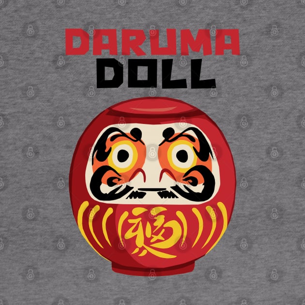 Daruma Doll by KewaleeTee